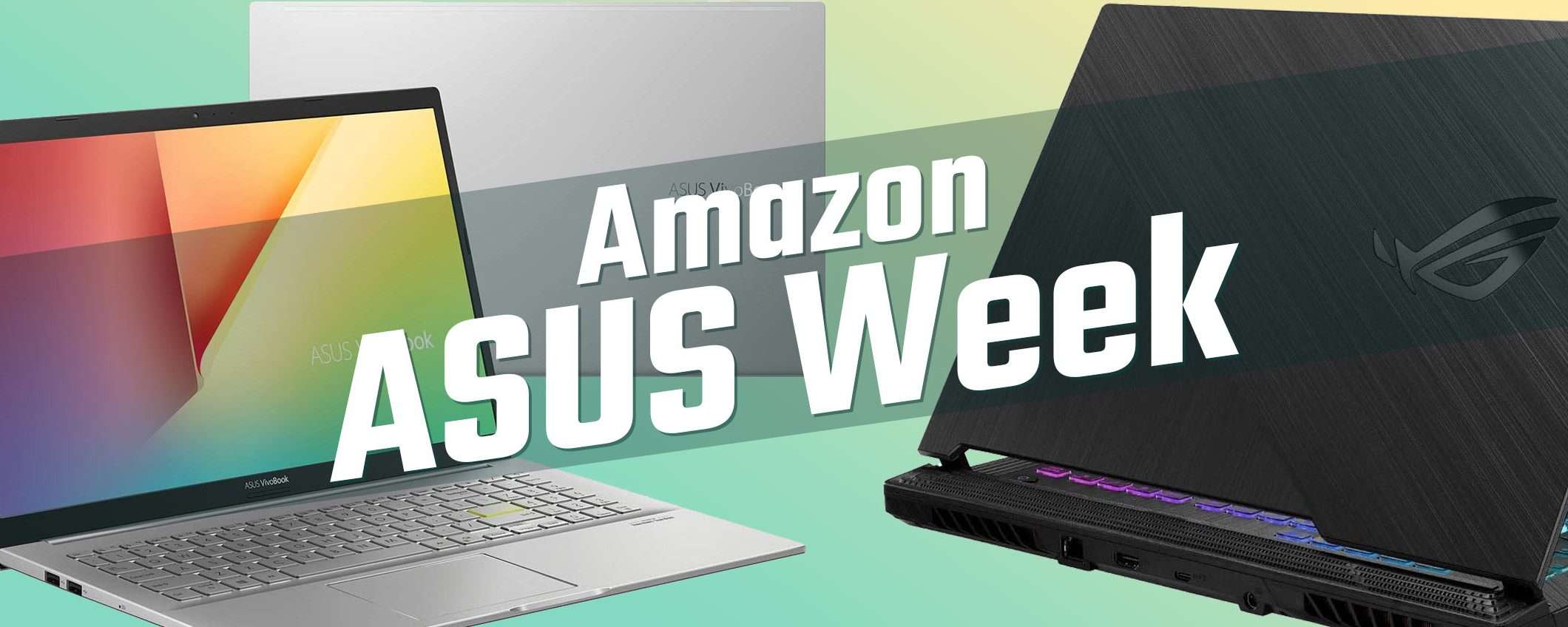 Amazon ASUS Week: gli sconti migliori sui laptop