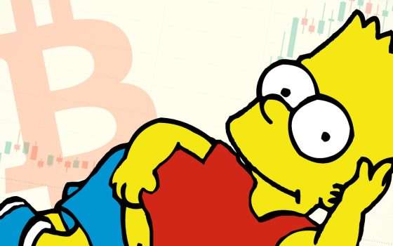 Cosa c'entra l'andamento di Bitcoin con Bart Simpson?