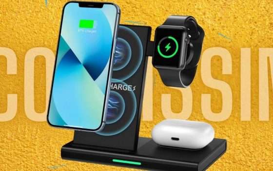 Base di ricarica: iPhone, Apple Watch e AirPods tornano al massimo