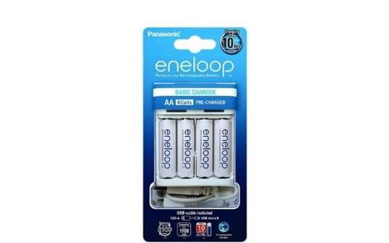 caricabatterie-usb-panasonic-4-batterie-eneloop-aa