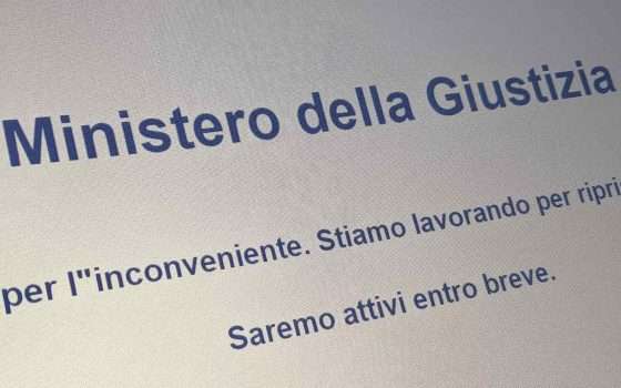 Ministero della Giustizia: sito offline (update)