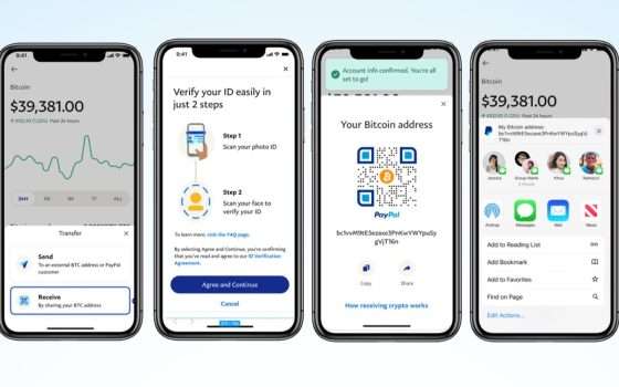Usare PayPal per pagare in criptovalute: ora si può