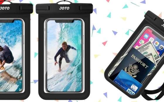 Al mare, in piscina, al lago con lo smartphone: cover WATERPROOF (2pz)