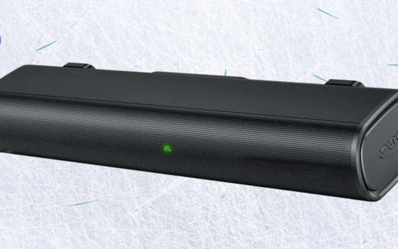 Soundbar per PC, piccola e strepitosa con audio POTENTE 50W (coupon)