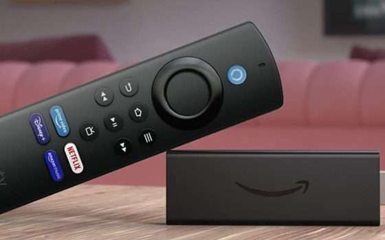 Il Fire TV Stick Lite con il nuovo telecomando