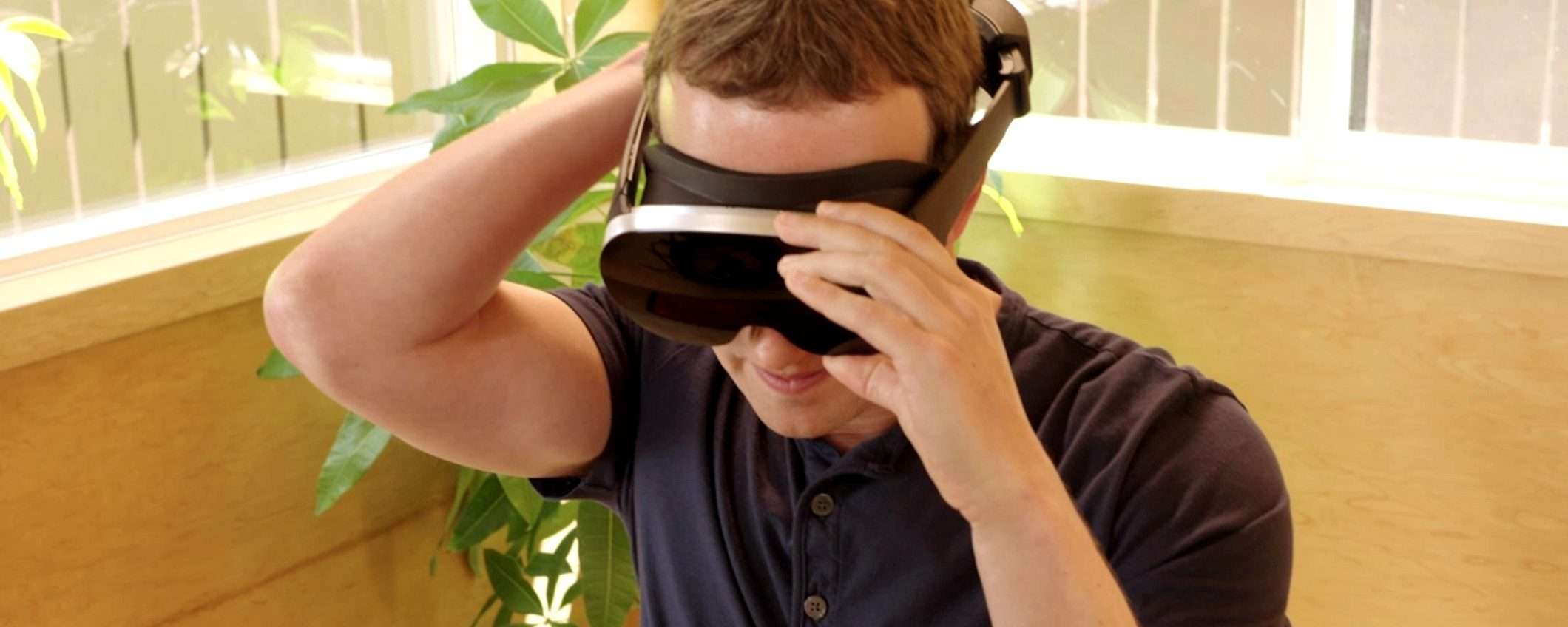 Mark Zuckerberg, VR 3D: assaggio di rivoluzione in tre prototipi