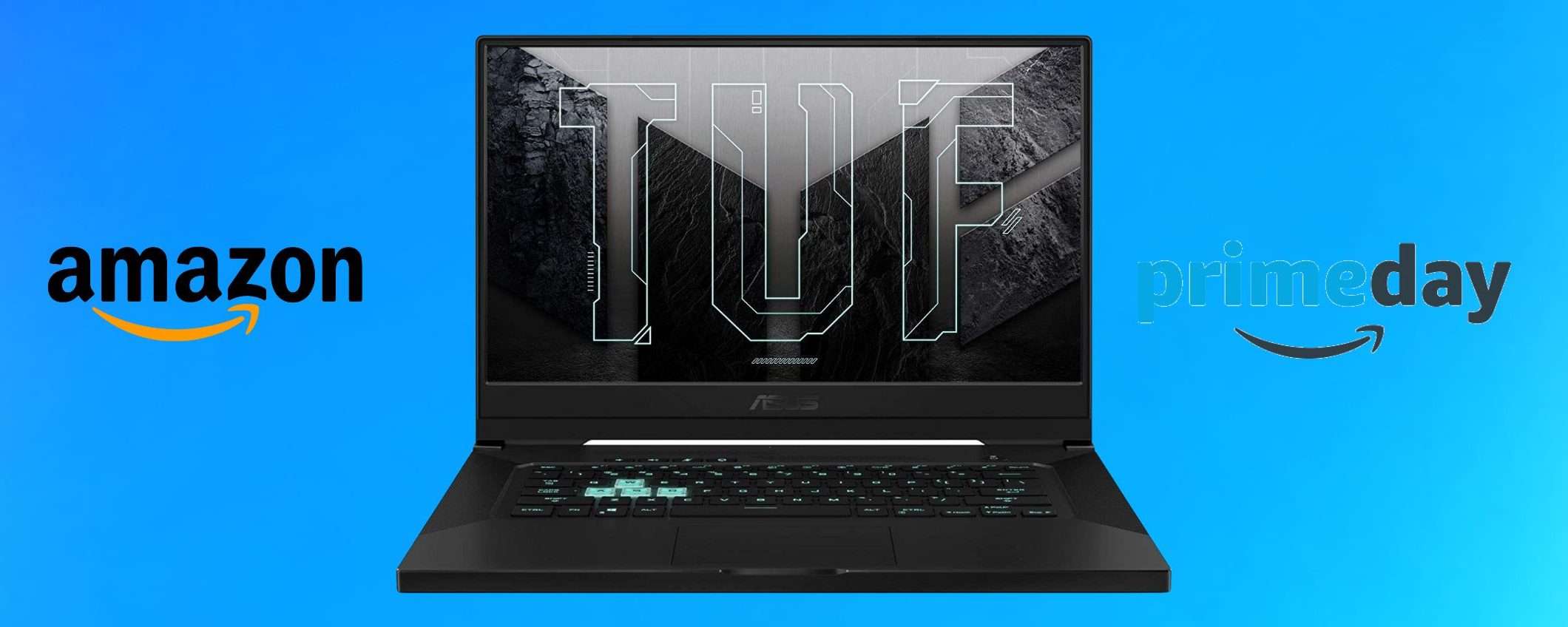 Prime Day: 500€ di sconto su ASUS TUF Dash F15