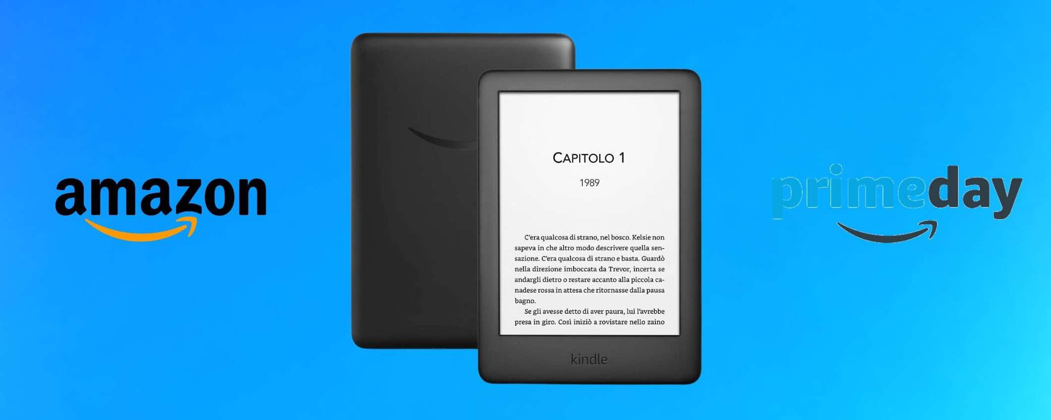 Ultime ore per Amazon Kindle a 44€ con i Prime Day