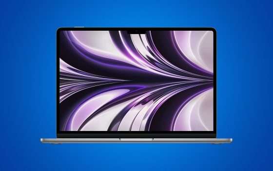 MacBook Air 2022 con chip M2: prenotalo adesso su Amazon, occasionissima