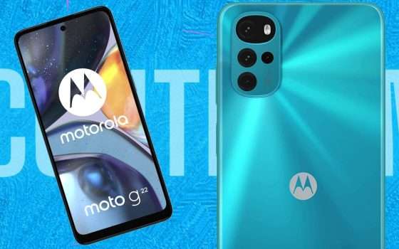 Motorola Moto G22, lo smartphone perfetto per mamma e papà