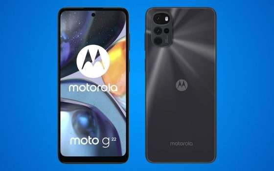 Motorola Moto G22, CROLLA IL PREZZO su Amazon: meno di 140€