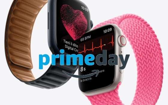 Apple Watch Series 7 BOMBA da 379 euro per il Prime Day 2022