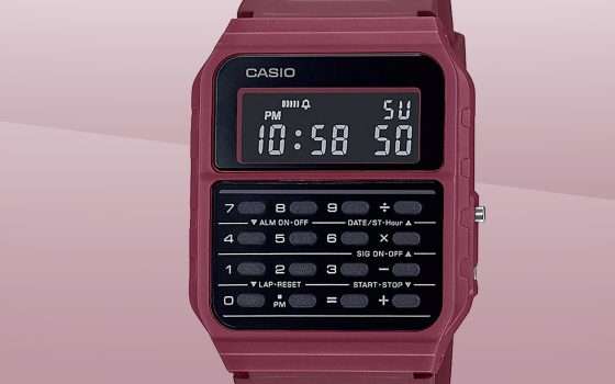 Casio CA-53WF: l'orologio è in sconto del 40%