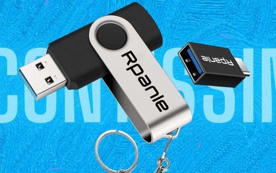 Chiavetta USB 2 in 1, 64 GB di spazio che usi anche su smartphone