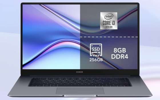 HONOR MagicBook X15: il laptop a PREZZO STRACCIATO