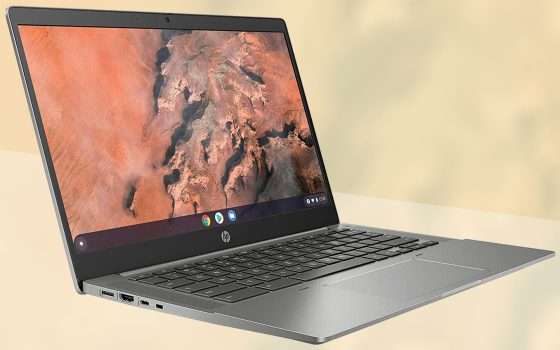 HP Chromebook 14b: -140€ sul laptop ChromeOS