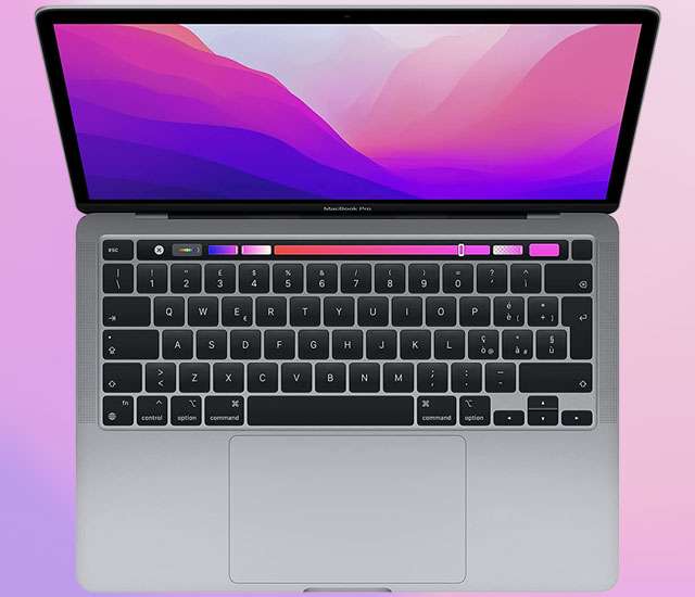 Il nuovo MacBook Pro (M2) nella colorazione Grigio Siderale