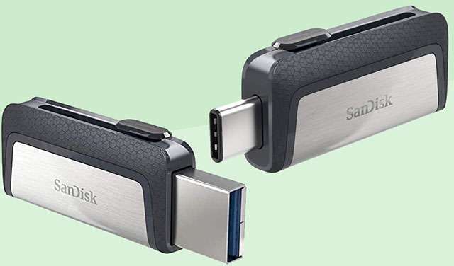 SanDisk Ultra 128 GB, la pendrive con USB-C