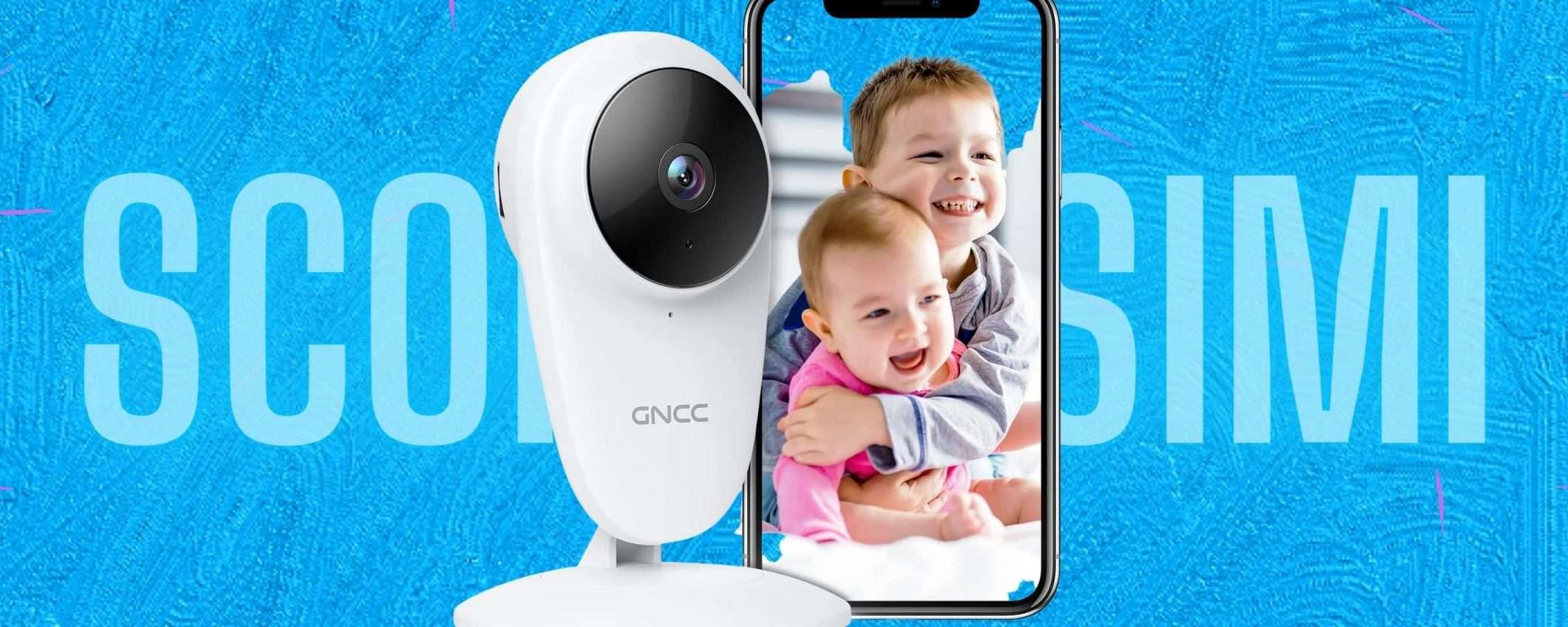 Telecamera interno: perfetta anche come baby monitor, prezzo MINIMO