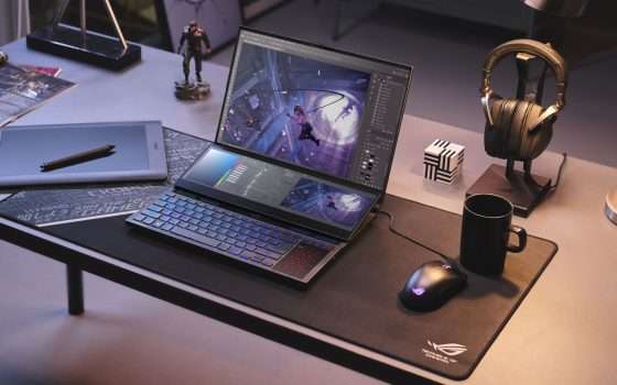 ASUS ROG Zephyrus Duo 16 disponibile in Italia