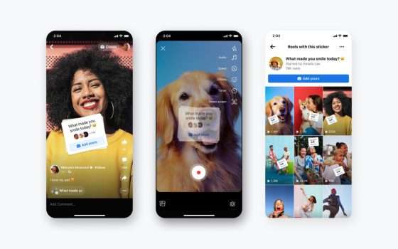 Meta annuncia novità per i Reels su Facebook