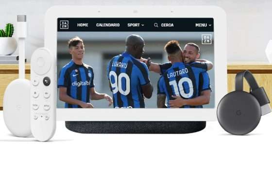 Google e Unieuro regalano un mese di DAZN Standard