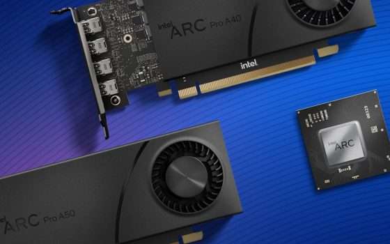 Intel annuncia tre GPU Arc per workstation