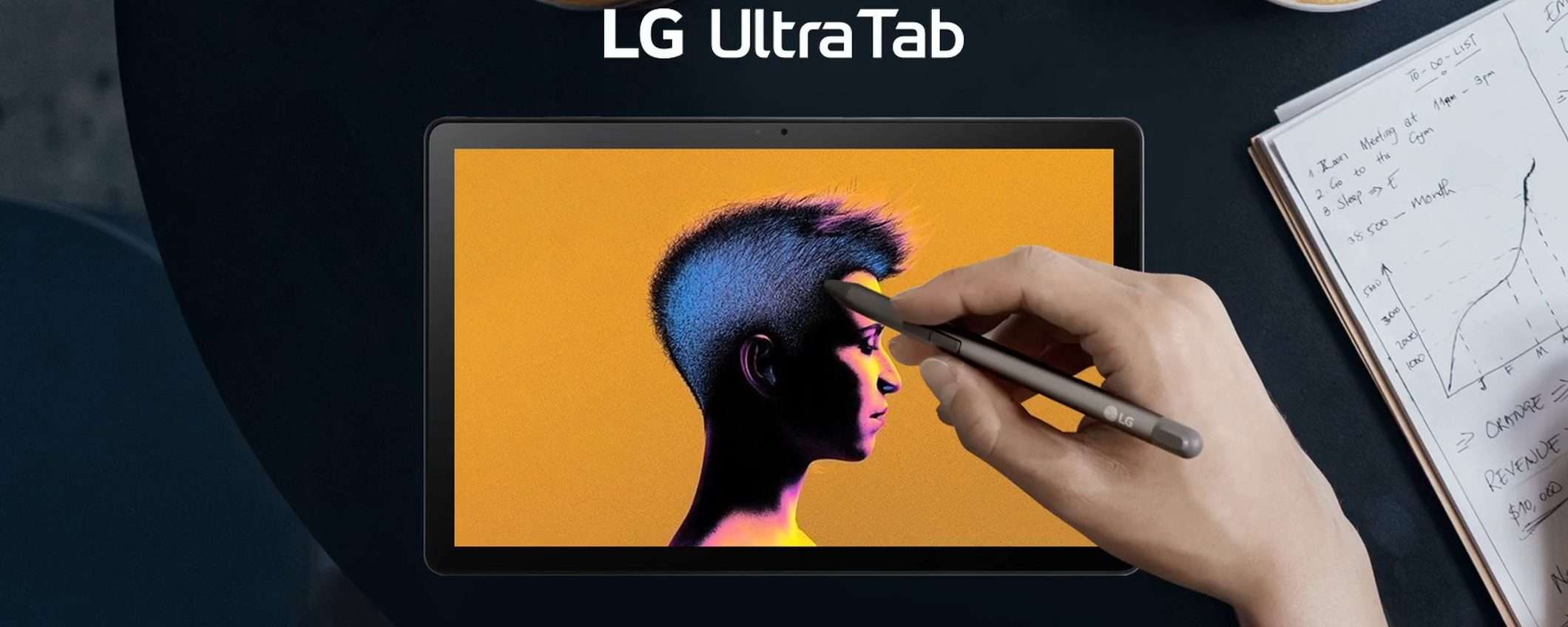 LG Ultra Tab: nuovo tablet con schermo 2K