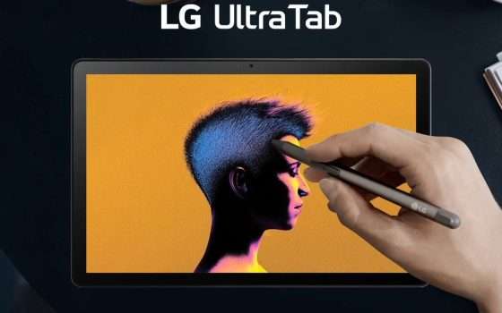 LG Ultra Tab: nuovo tablet con schermo 2K