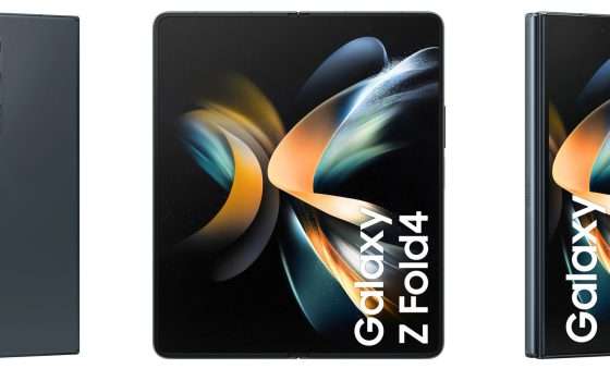 Galaxy Z Fold 4 e Z Flip 4: render ufficiali