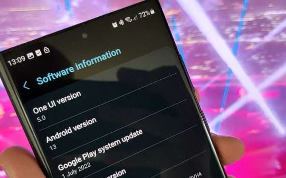 Samsung One UI 5.0 (Android 13): arriva la beta per Galaxy S22