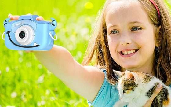 Fotocamera digitale per i bambini in vacanza: solo 13€