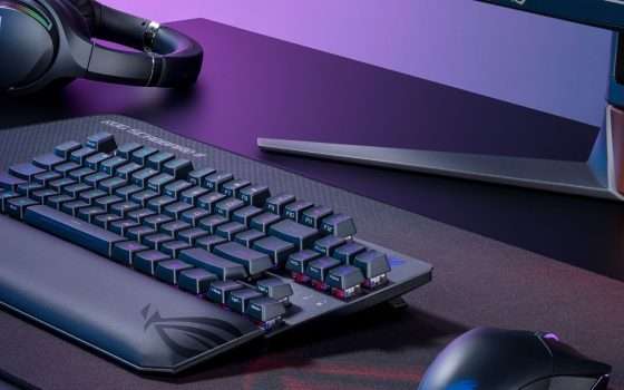 ASUS Strix Scope RX TKL Wireless Deluxe, la nuova tastiera da gaming