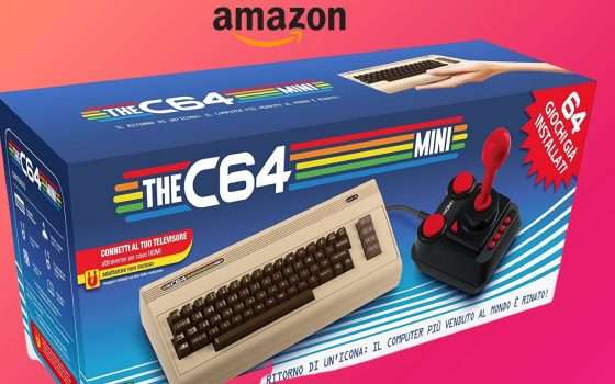 C64 Mini in offerta: un pezzo di storia ad un prezzo super su Amazon