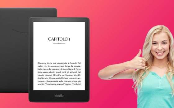 Kindle Paperwhite 16 GB: libri infiniti e uno sconto di 20 euro