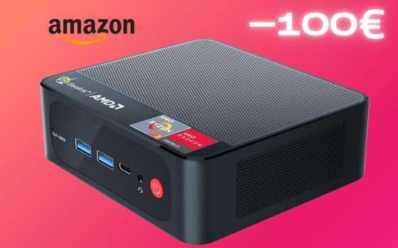 Mini PC con W11, Ryzen3, 8GB RAM e 256GB SSD: FOLLIA Amazon