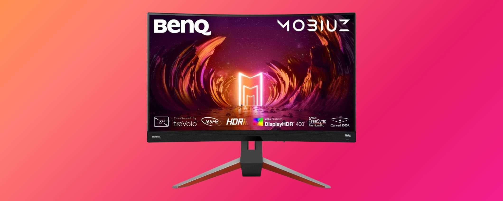 Monitor curvo da gaming: FOLLIA Amazon servita, sconto di 320€