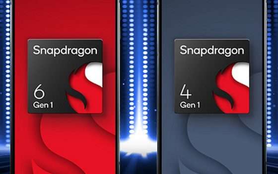 Qualcomm annuncia Snapdragon 6 e 4 Gen 1