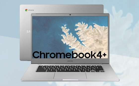 Samsung Chromebook 4+ al minimo storico su Amazon