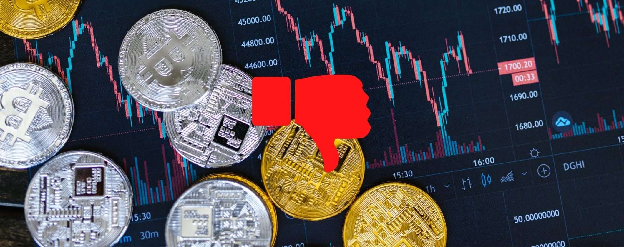 Criptovalute in down: cosa devi assolutamente evitare