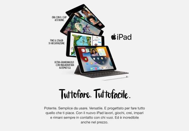 iPad 2021 sconto