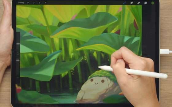 Procreate: dipingere scene con luci e ombre, il corso