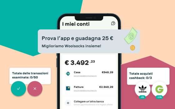 Compra online e risparmia con il cashback: la rivoluzione di Woolsocks