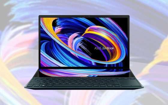 ASUS ZenBook Duo 14: due schermi e sconto di 529€