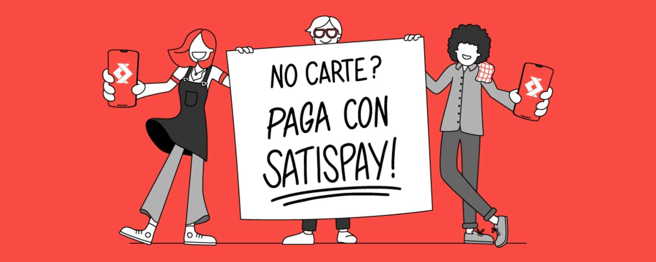 Satispay: pagamenti veloci e senza commissioni per clienti e commercianti