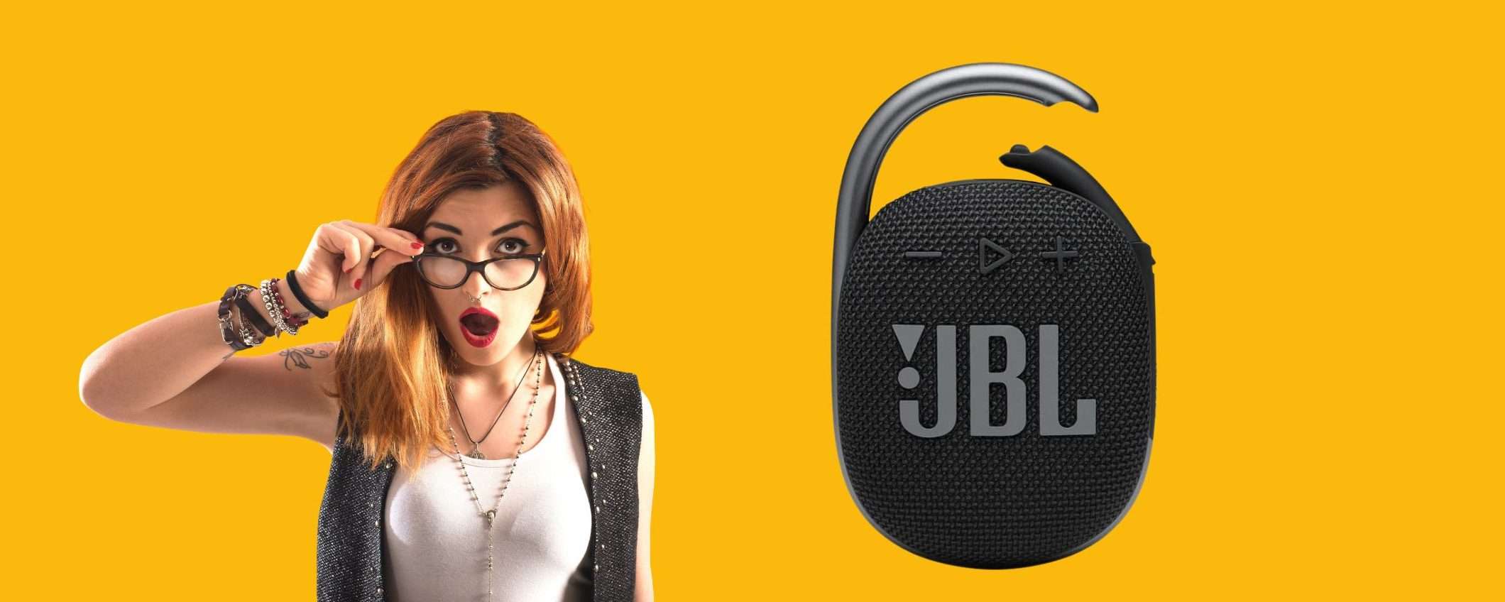 Altoparlante bluetooth portatile JBL: l'affare è su Amazon (-25%)