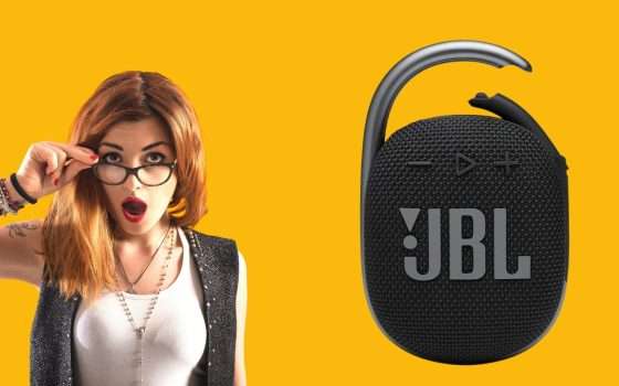 Altoparlante bluetooth portatile JBL: l'affare è su Amazon (-25%)