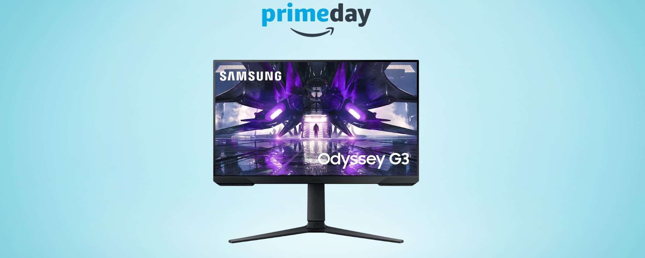 Monitor da gaming Samsung in offerta esclusiva Prime fino a stasera