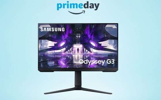 Monitor da gaming Samsung in offerta esclusiva Prime fino a stasera