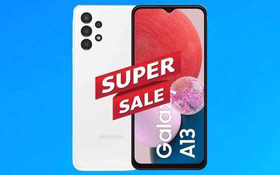 Smartphone Android economico? Occhio a questo Galaxy A13 su Amazon